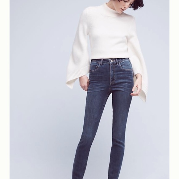 Anthropologie Denim - Pilcro Letterpress Superscript High Waist Jeans 25